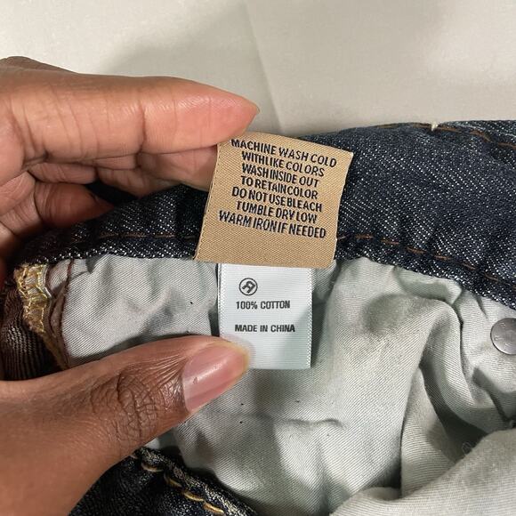 Big Star Jeans voyager loose 001974 denim distressed straight leg men's 34 Reg - Picture 9 of 16